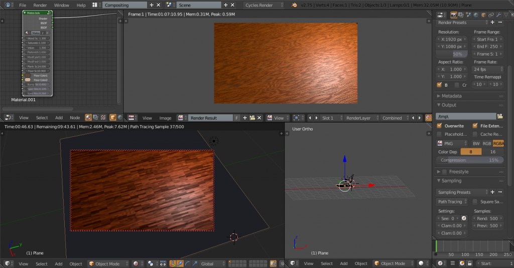 Wood shader preview image 1
